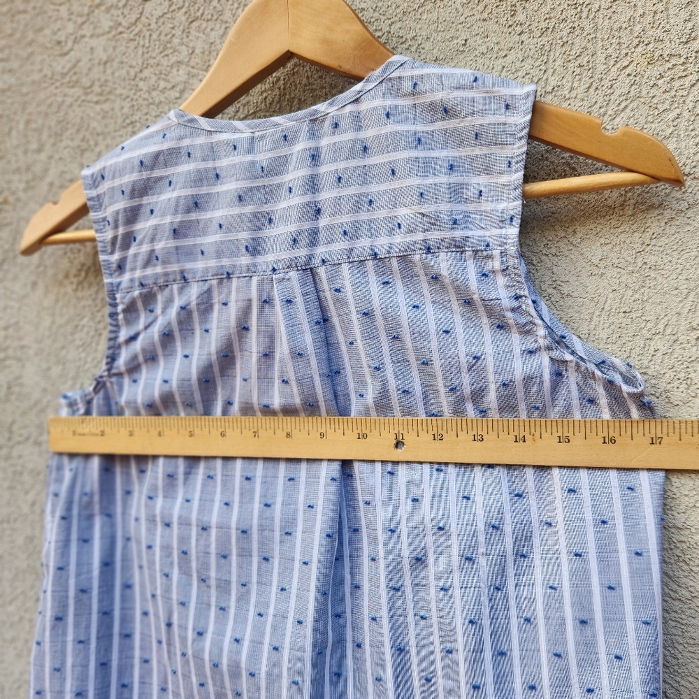 SCOTCH & SODA Girls Top Shirt Extra Large Blue Embroidery Cotton Kids NEW - Picture 7 of 11